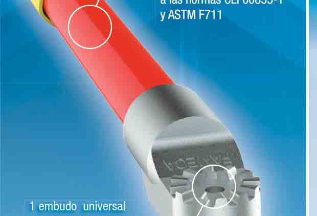 PERTIGA TELESCOPICA AISLANTES MULTIFUNCION PPOL PENTA FAMECA