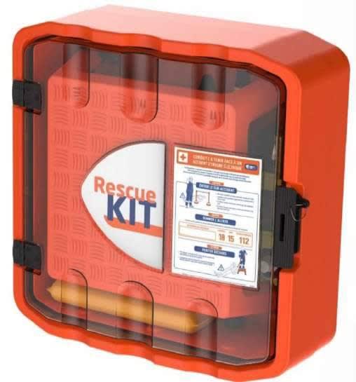 P.A.T. UNIPOLAR P/UNIPANOPLIA DE SALVAMENTO C/SOPORTE MURAL VERSIONES BT 25K-36 KV PS2 PENTA FAMECA