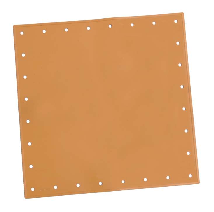 MANTA AISLANTE SOLIDA CLASE 4 TIPO II 36X36 28 OJALES PSC13 HUBBEL CHANCE