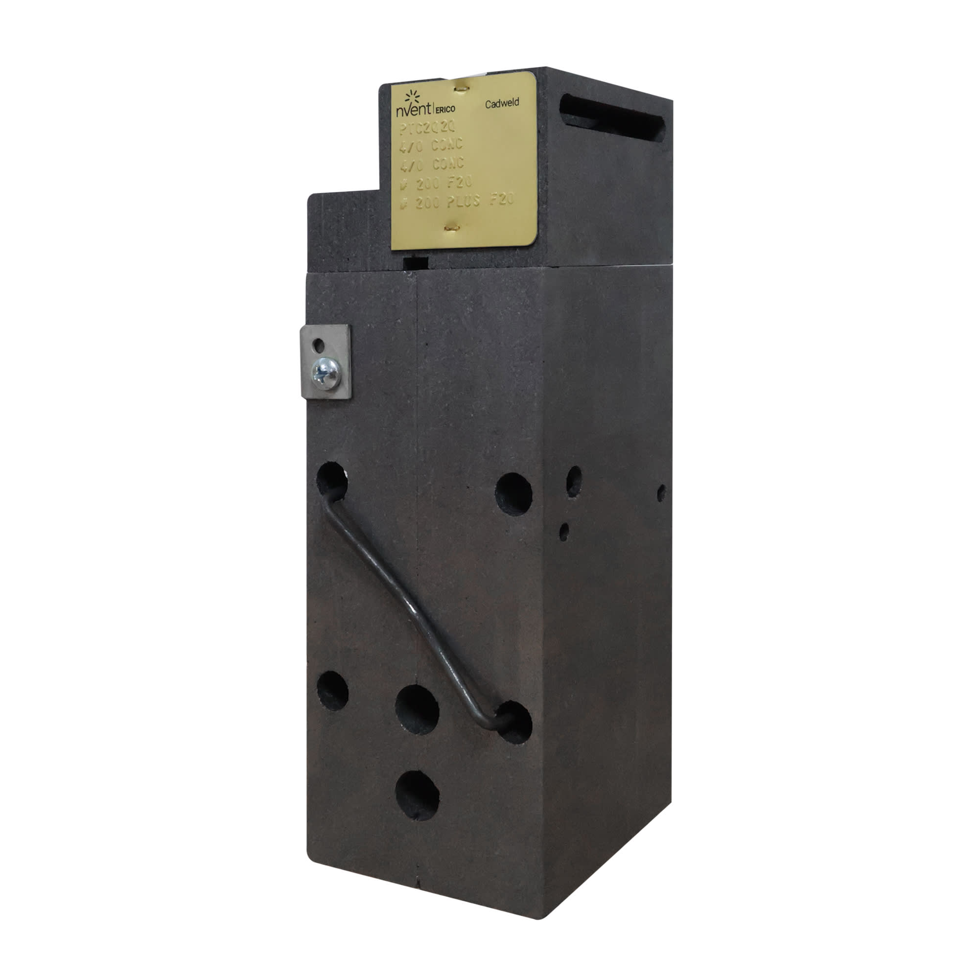MOLDE CADWELD HORIZONTAL PARALELO PT 4/0 A 4/0 ERICO CADWELD