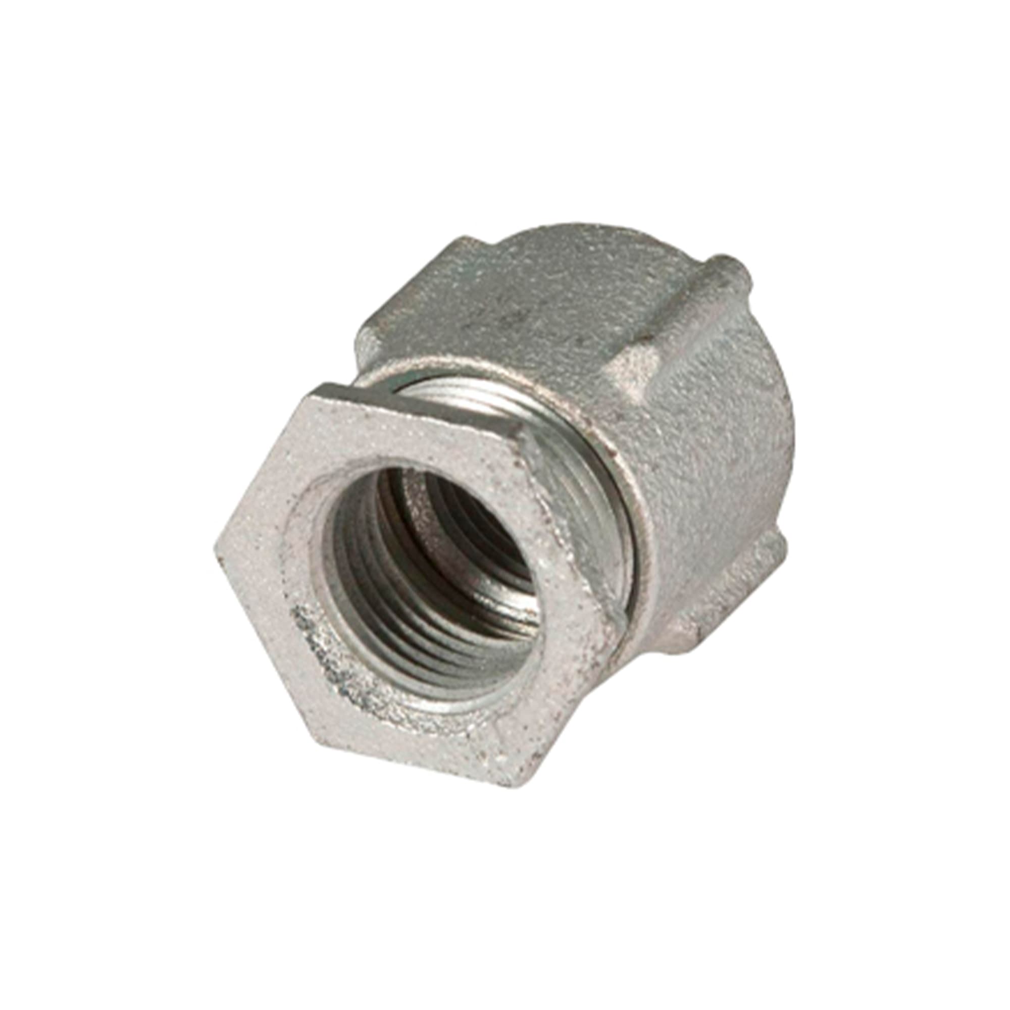 UNION RIGID 3 PIEZAS 6'' HIERRO MALEABLE ELECTRO GALVANIZADO CON UL E307843 JJ