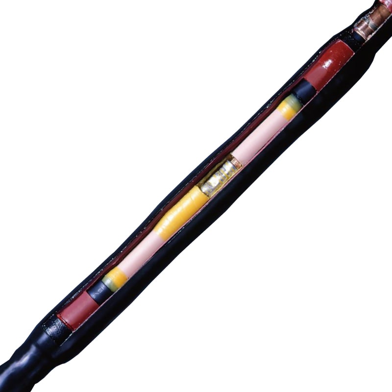 EMPALME TERMOCONTRAIBLE DERECHO UNIPOLAR Y TRIPOLAR 5/8KV #1-4/0AWG/KCMIL HVS-822S RAYCHEM1