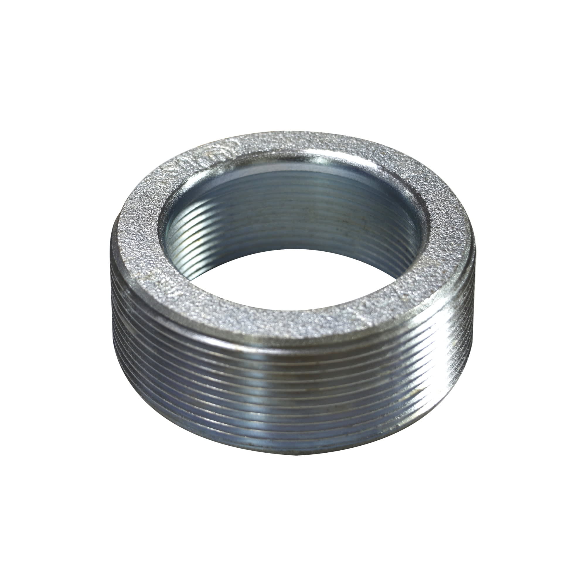 REDUCCION BUSHING 4'' A 3'' HIERRO MALEABLE ELECTRO GALVANIZADO CON UL E307843 JJ