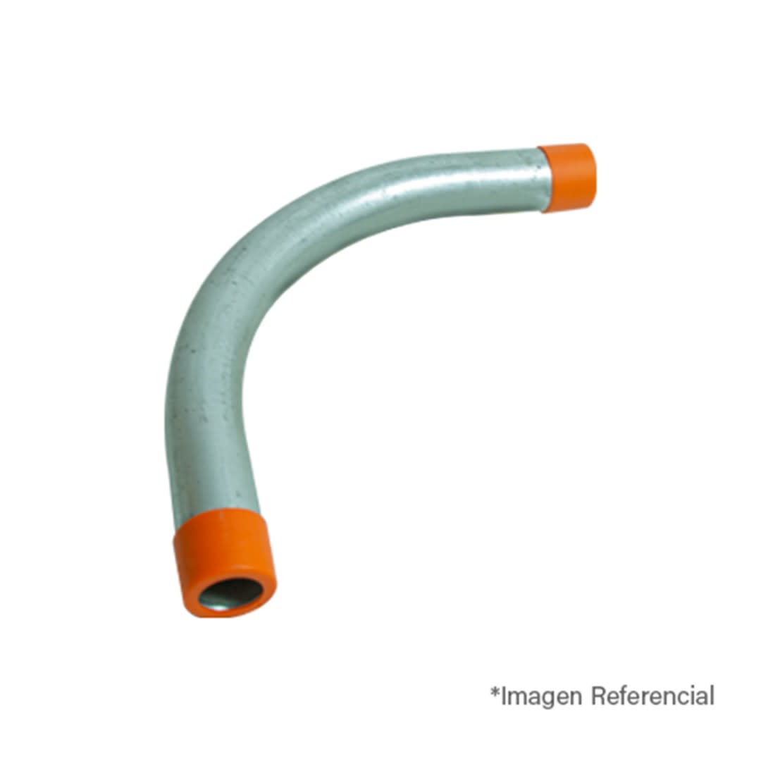 CURVA CONDUIT RIGID 4'' GALVANIZADO EN CALIENTE CON UL NAAVI CONDUIT