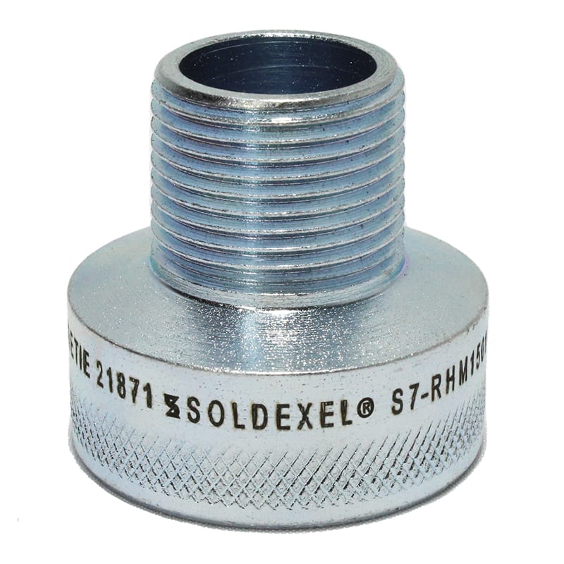REDUCCION TIPO HUB HEMBRA-MACHO EN HIERRO 4''X2'' S7-RHM400200FE SOLDEXEL