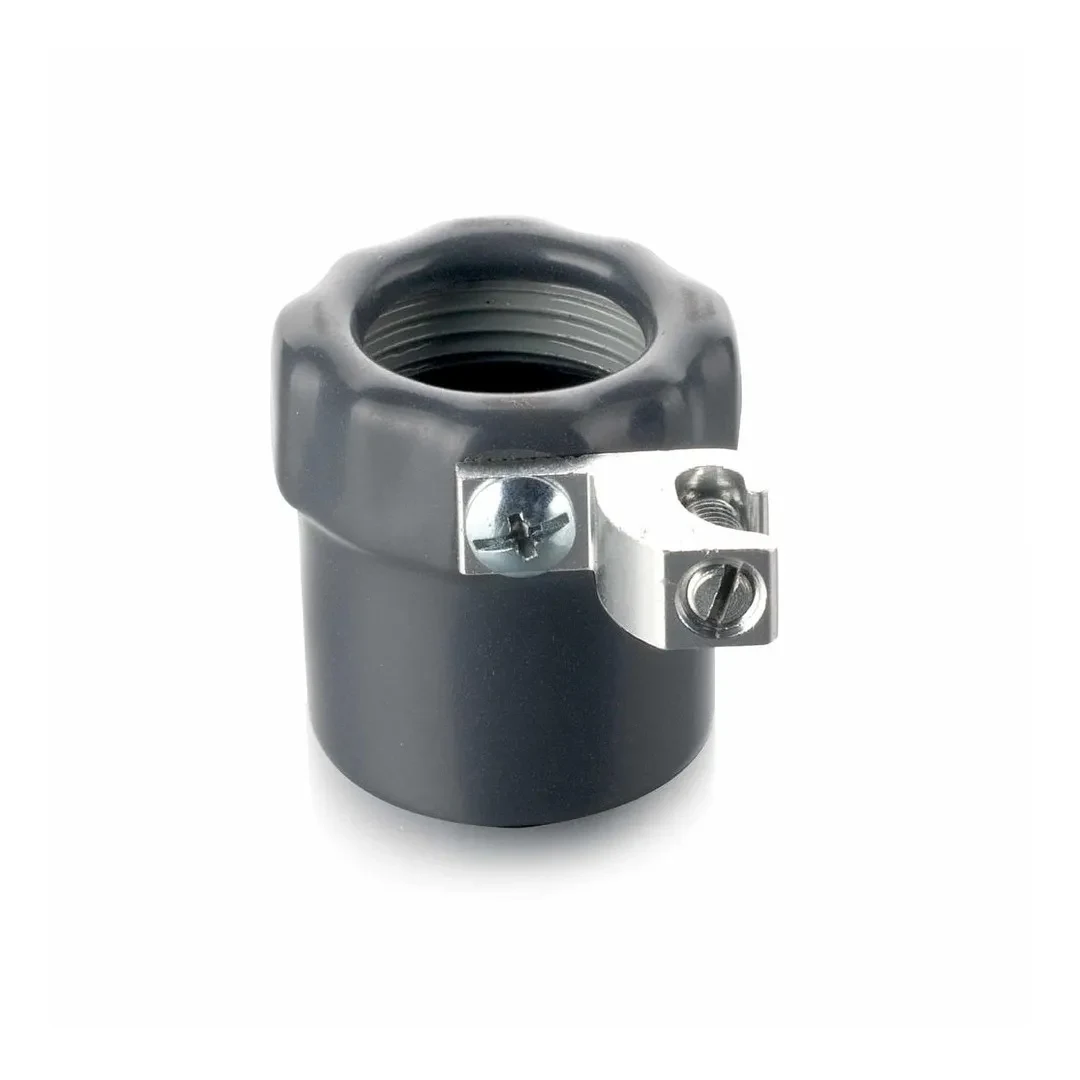 TUERCA BUSHING AISLADA 1-1/2'' C/TIERRA AISLADA CON REVESTIMIENTO DE PVC CON UL PROCOAT1