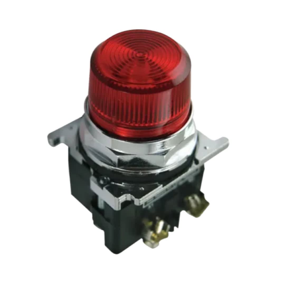 LUZ PILOTO ROJO 120VAC INCANDESCENTE 30.5MM NEMA 4X 12 13 EATON2