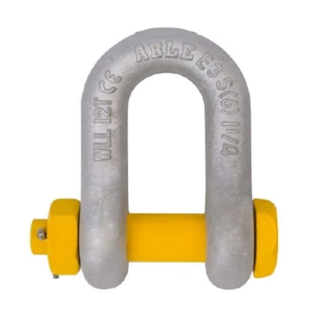 GRILLETE RECTO CON TUERCA Y PASADOR SBD 1/4'' ABLE2