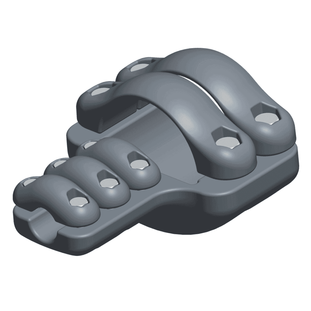 CONECTOR RECTO UNION TUBO A CABLE MRBC-8035 ARAGCU AS3