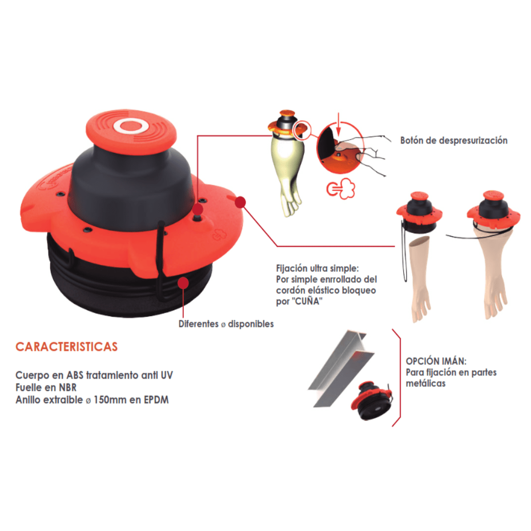 VERIFICADOR NEUMATICO DE GUANTES EOS PENTA REGELTEX2