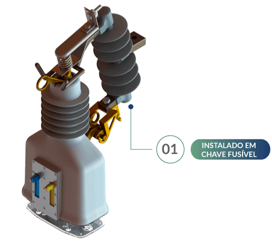 SECCIONADOR CUT OUT POLIMERICO MONOFASICO ROCKET-1 BALESTRO1