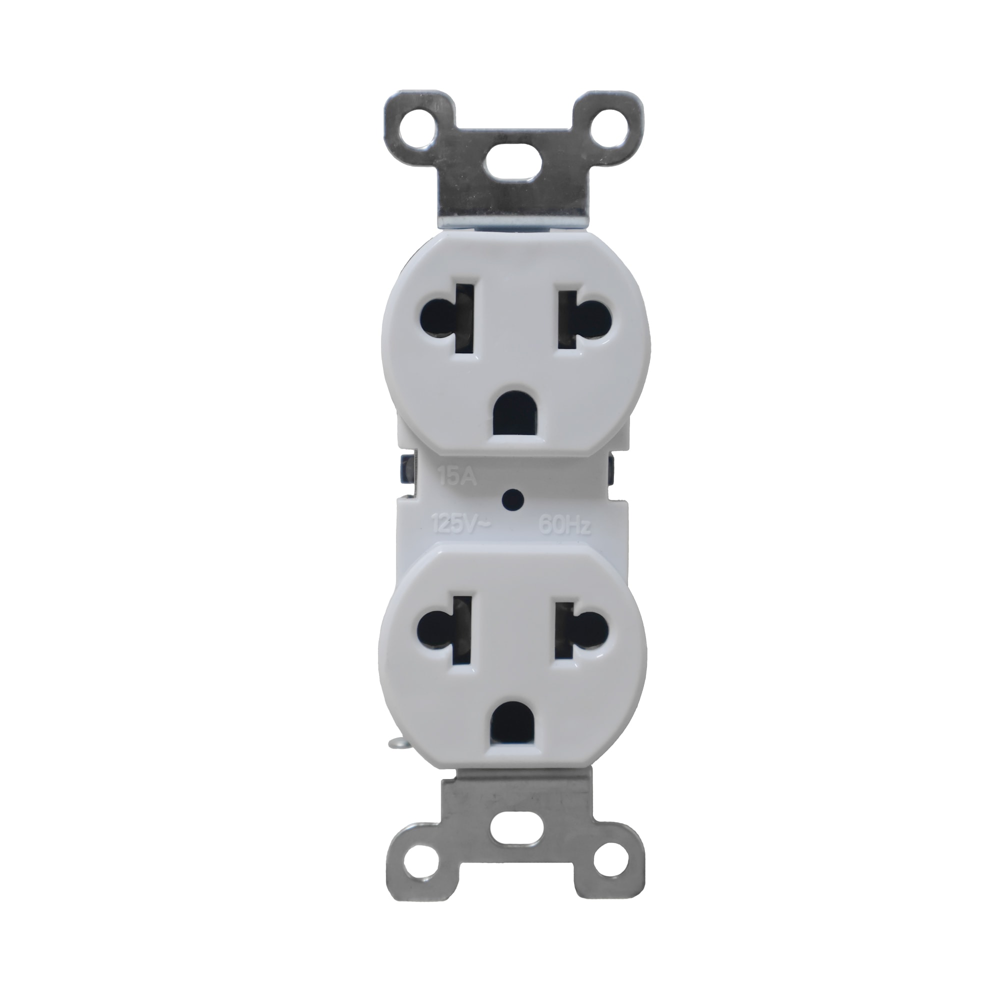 TOMA DOBLE EMPOTRAR L/T UNIVERSAL BLANCO SH-TDBI NAVIA LED1