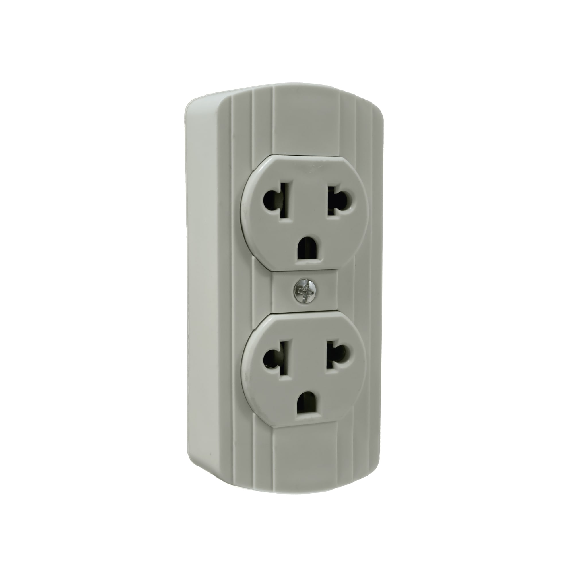 TOMA DOBLE VISIBLE L/T UNIVERSAL MARFIL SH-TDVM1I NAVIA LED