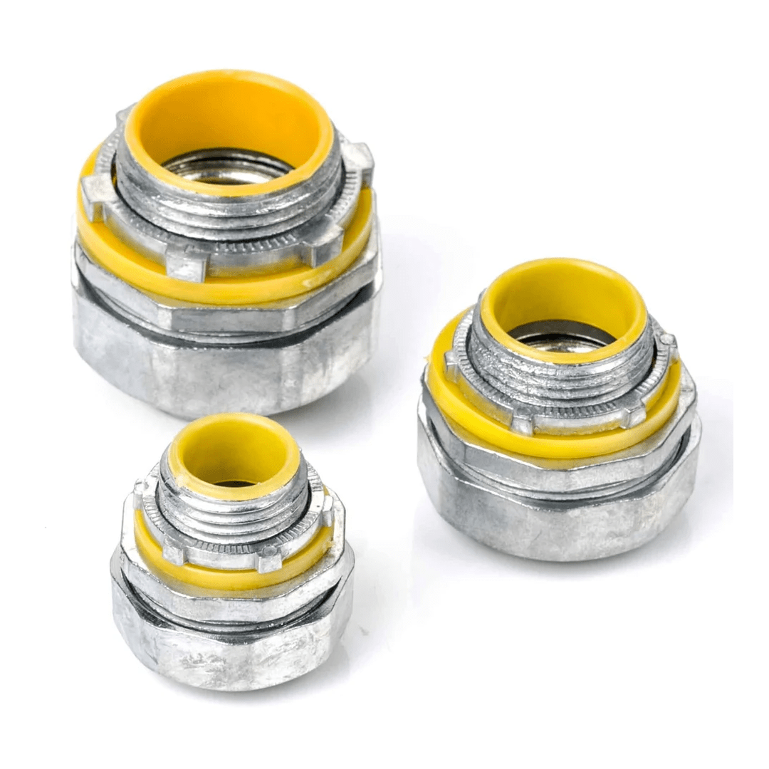 CONECTOR RECTO HERMETICO LIQUID TIGHT 1 1/4''PARA T/FLEXIBLE PVC CON UL NAAVI CONDUIT