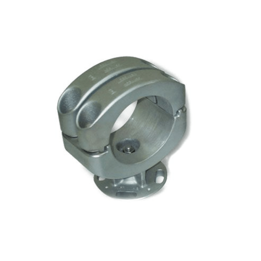 SOPORTE RECTO PARA CABLE MONTADO SOBRE AISLADOR (2 BRIDAS) MPC-43 ARAGCU AS2