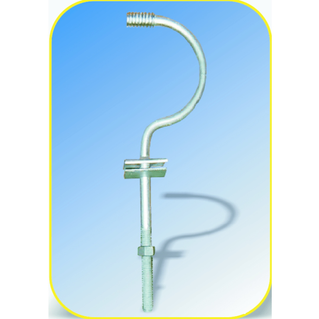 SOPORTE CURVO PARA AISLADOR TIPO PIN 1-3/8'' 34.9MM GALV CALIENTE AP5292104 ARAGCU MT1