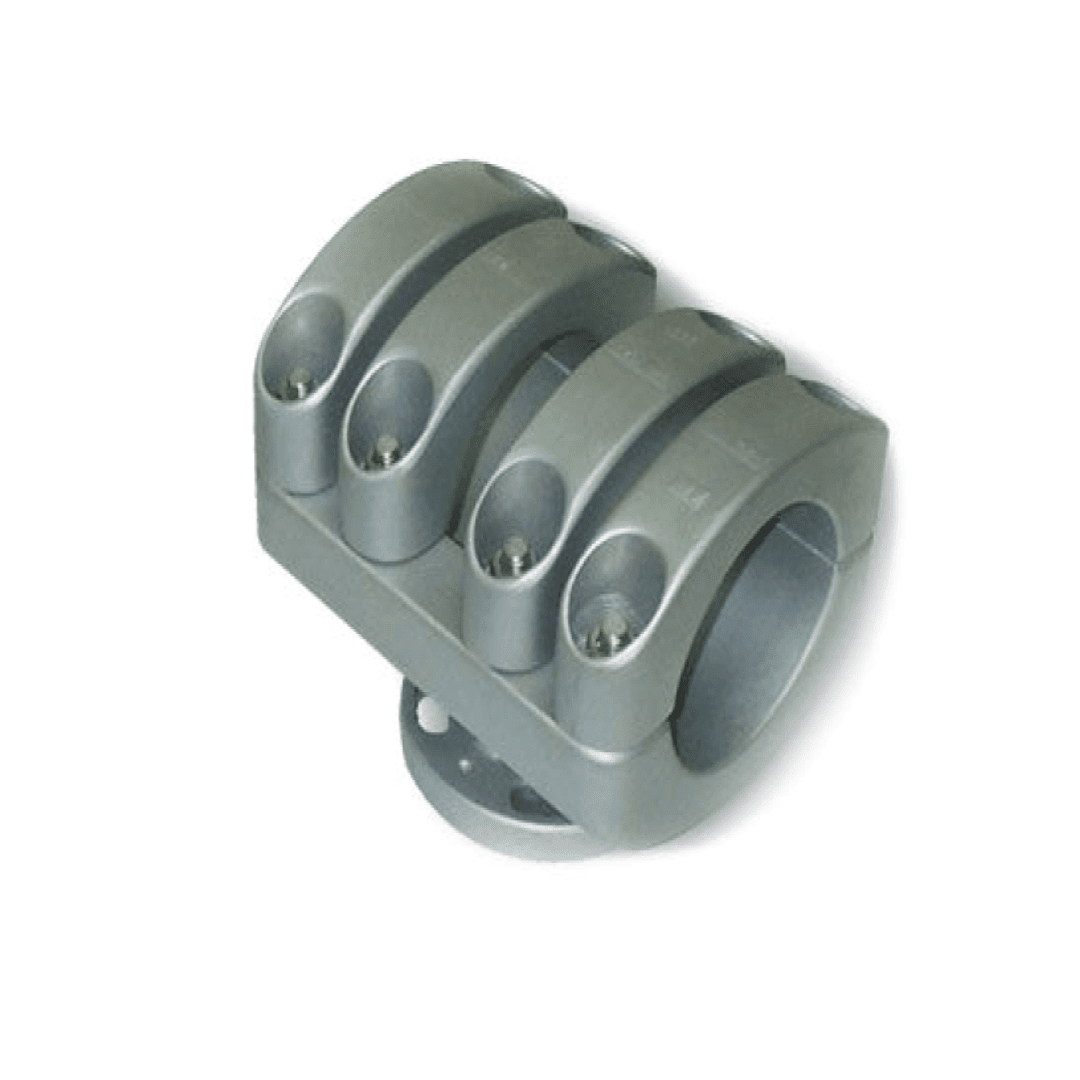 SOPORTE DE EMPALME FIJO DESLIZANTE PARA UNION DE  MONTADO SOBRE AISLADOR MPEBD/MPEB-100 ARAGCU AS2