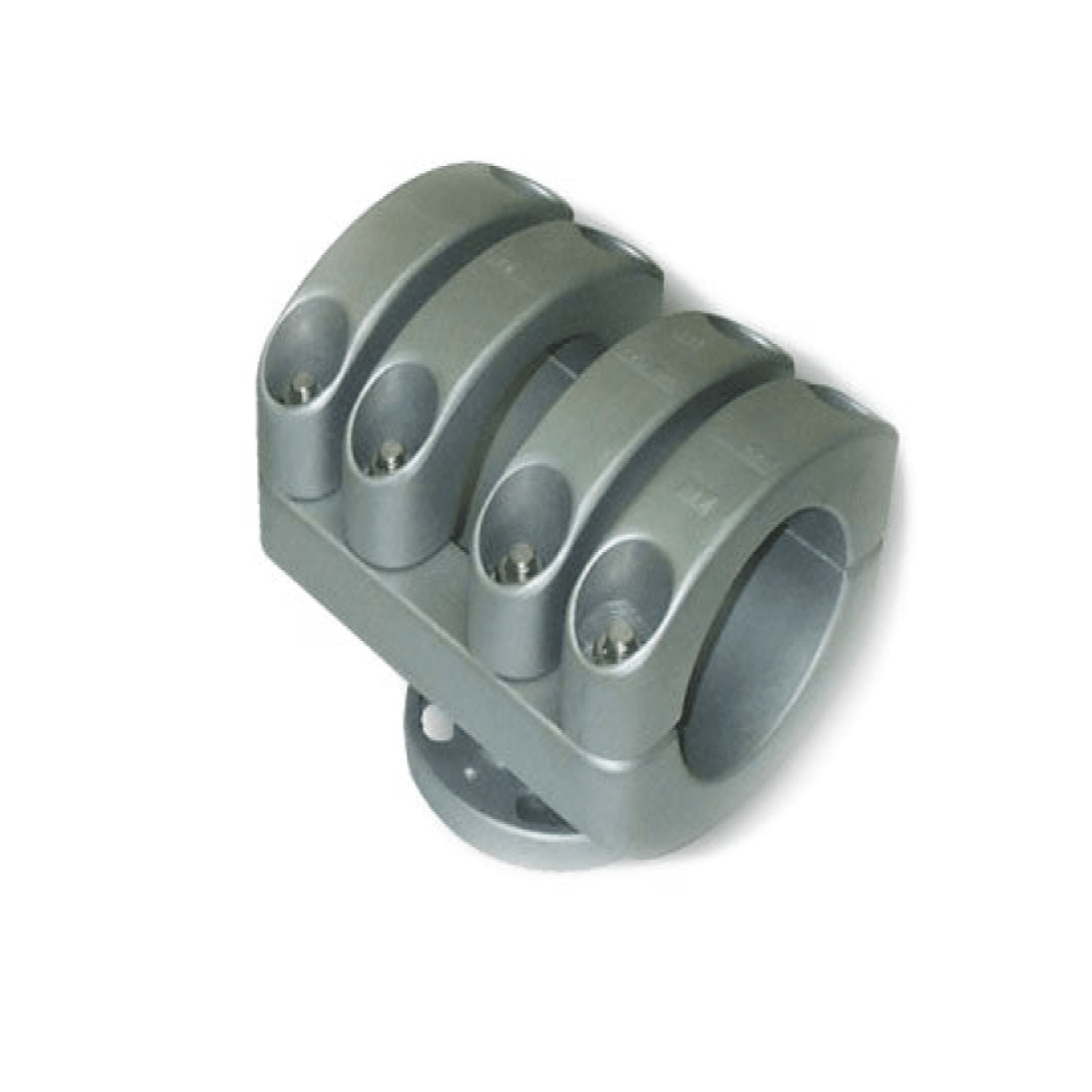 SOPORTE DE EMPALME FIJO DESLIZANTE PARA UNION DE  MONTADO SOBRE AISLADOR MPEBD/MPEB-200 ARAGCU AS2