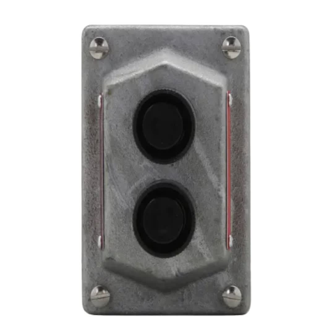 TAPA START/STOP P/ESTACION CTRL HIERRO 1NO/1NC NEMA 7 CL1 DIV1&2 UL CROUSE HINDS3