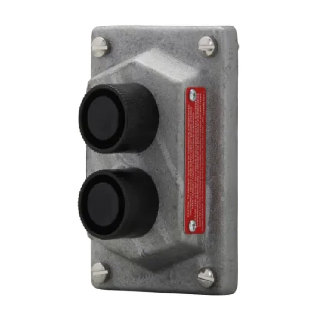 TAPA START/STOP P/ESTACION CTRL HIERRO 1NO/1NC NEMA 7 CL1 DIV1&2 UL CROUSE HINDS2