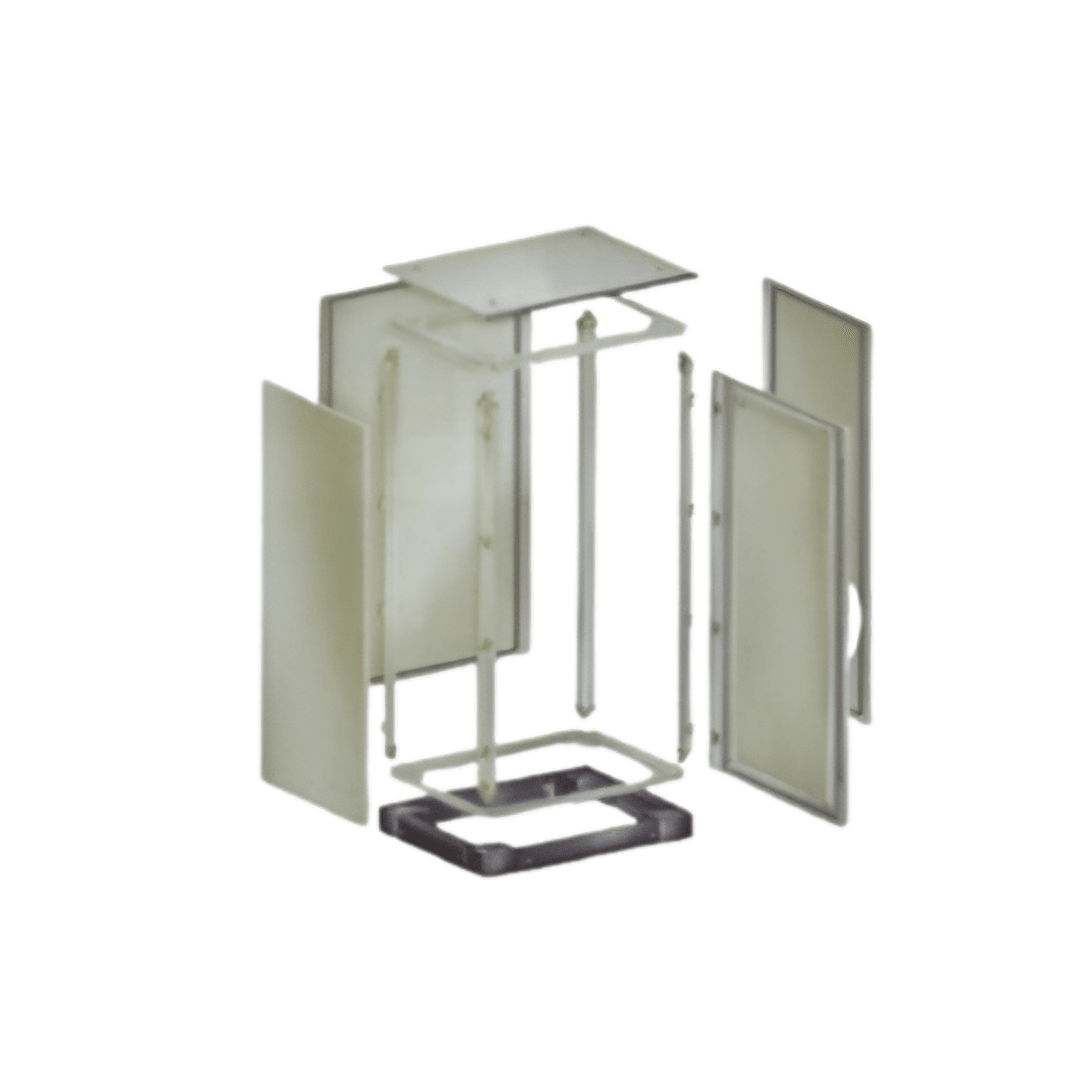 TABLERO AUTOSOPORTADO IP55 (HIMEL AR9K 208/4) 400X2000X500MM ARAGCU VM2