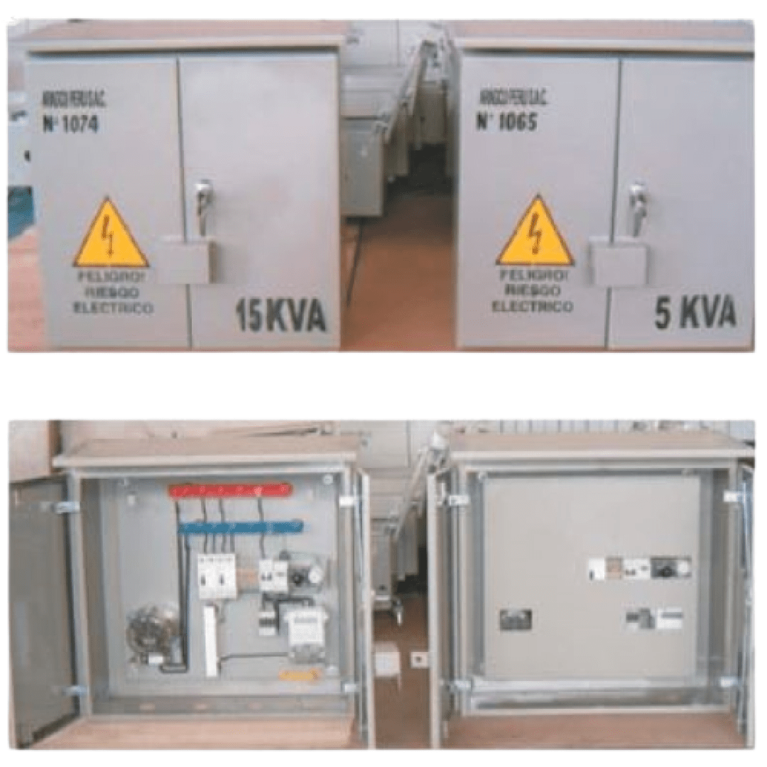 TABLERO DE DISTRIBUCION TD2 TRIFASICO 380/220V PARA SED DE 50KVA ARAGCU TD
