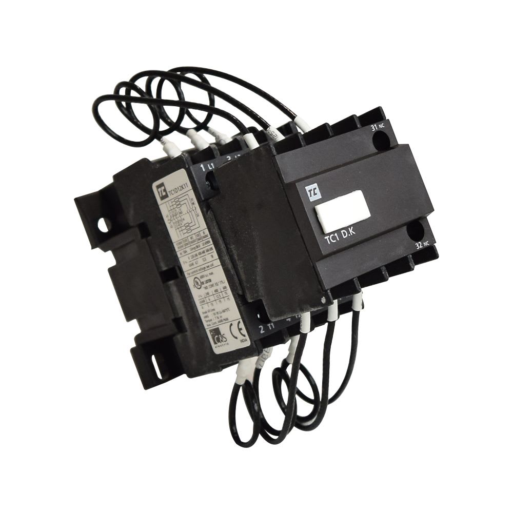 CONTACTOR PARA CONDENSADOR 6.7/12.5KVAR 220/440V NA+NC 220V TC1D12K11M7 TC