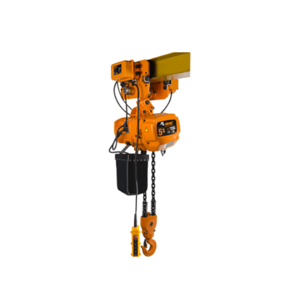 POLIPASTO CADENA CON TROLLEY ELECTRICO DE 5TN 220-440V TRIFASICO SSDHL 05-02S RHINO HOIST1