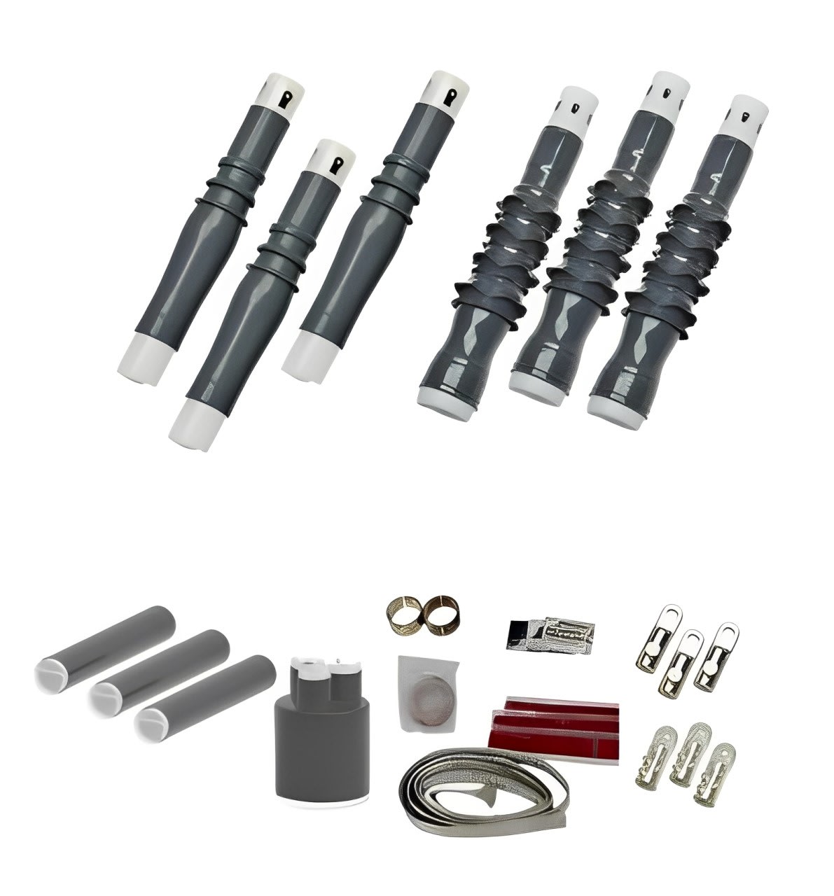 TERMINACION RETRACTIL EN FRIO P/INT UN NÚCLEO 400MM 27,5/52KV CSTI-27.5-400-SC RAYCHEM1