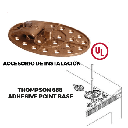 BASE PARA TECHOS 688 THOMPSON LIGHTNING