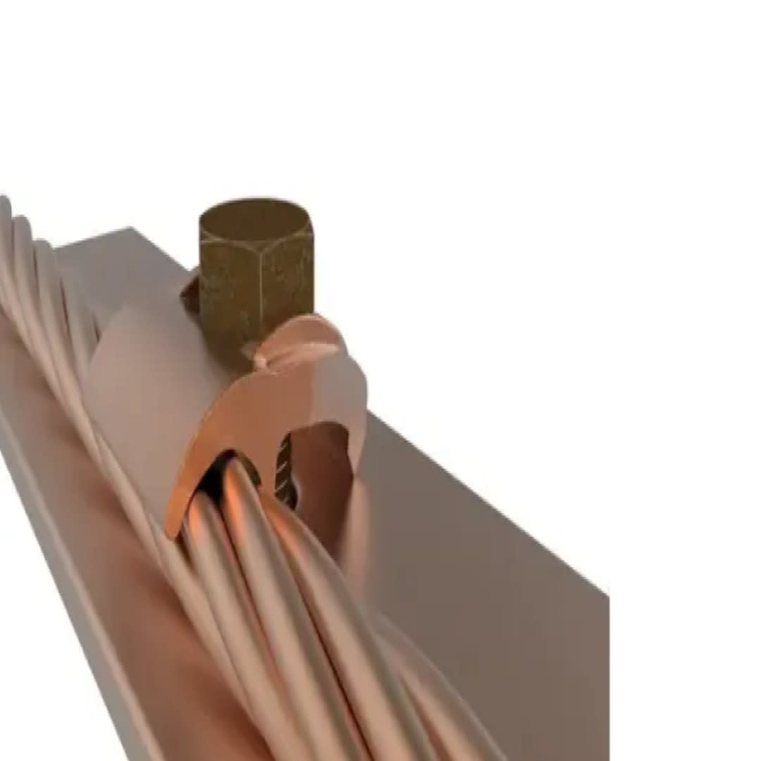 CONECTOR MECANICO CU TIPO GBM P/CABLE 2/0AWG-250MCM A BARRA 1/4'' PERNO 1/2'' UL BURNDY5