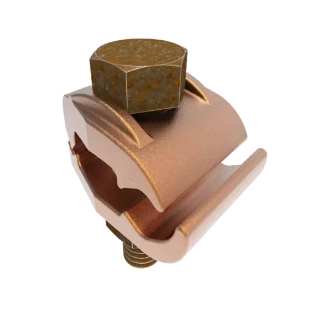 CONECTOR MECANICO CU TIPO GB P/CABLE 4AWG-2/0AWG A BARRA 1/4'' PERNO DE 3/8'' UL BURNDY2