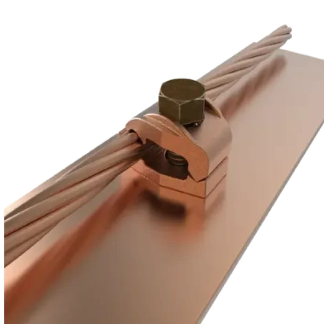 CONECTOR MECANICO CU TIPO GB P/CABLE 4AWG-2/0AWG A BARRA 1/4'' PERNO DE 3/8'' UL BURNDY5