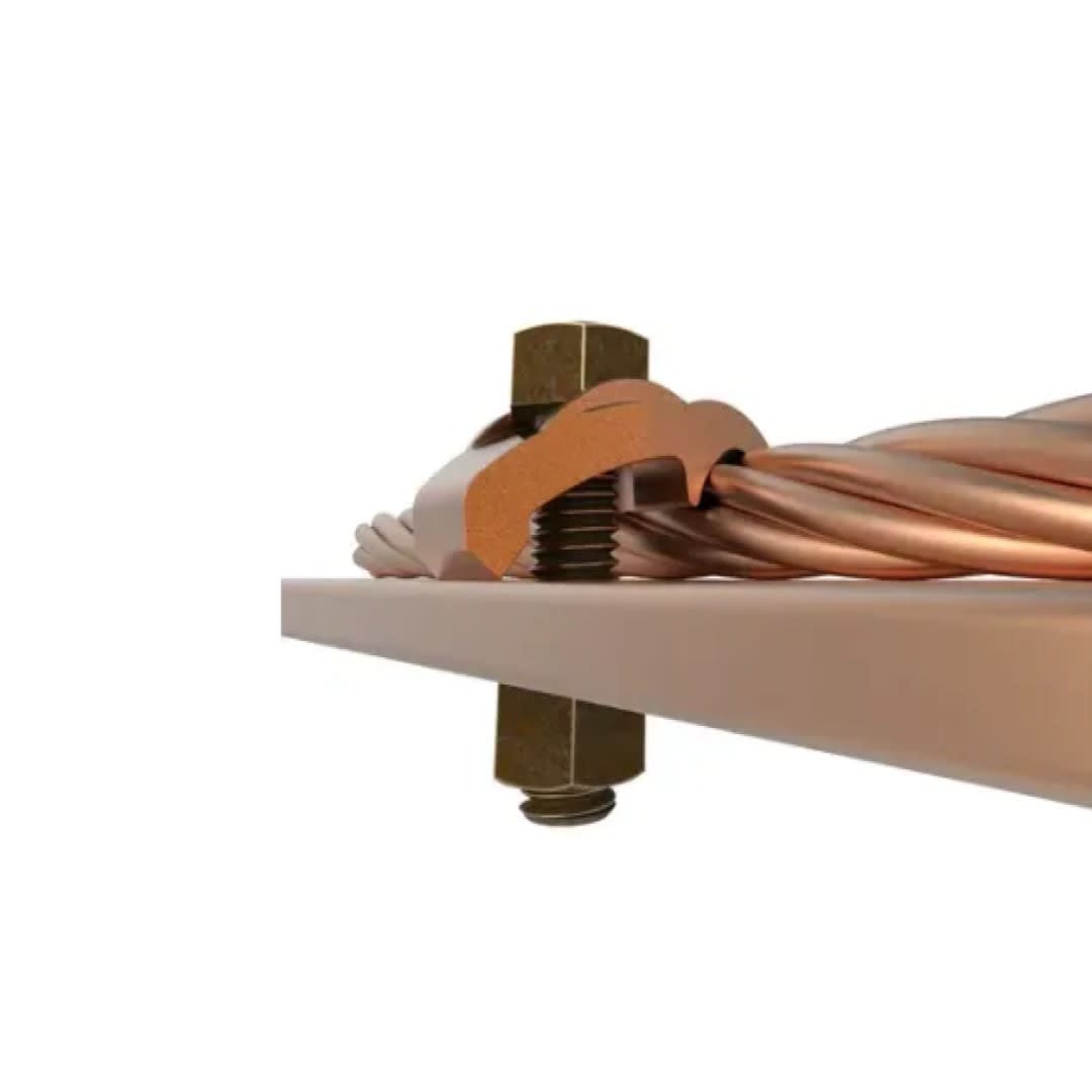 CONECTOR MECANICO CU TIPO GBM P/CABLE 2/0AWG-250MCM A BARRA 1/4'' PERNO 1/2'' UL BURNDY3