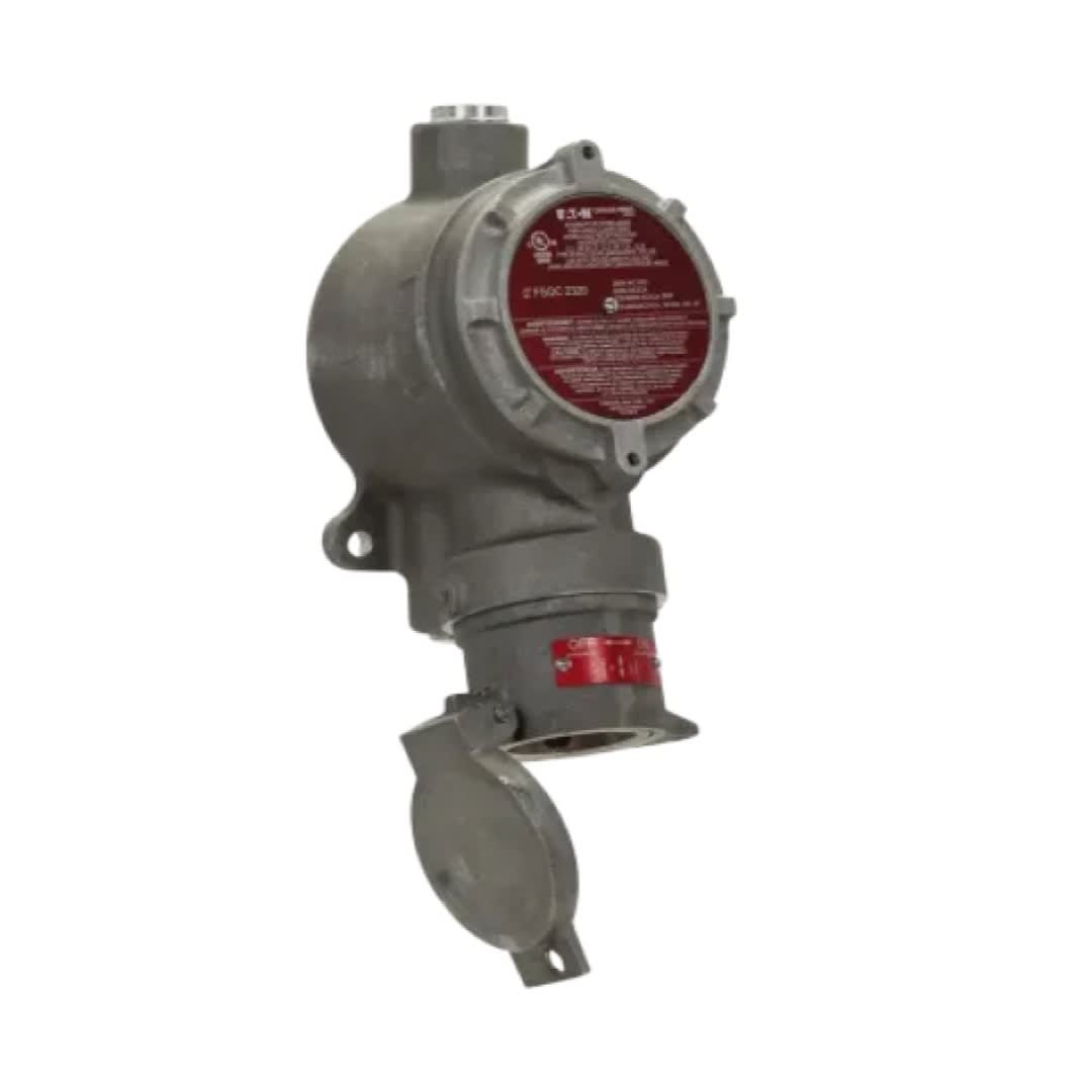 TOMACORRIENTE P/ADOSAR ENCLAV. 2X30A+T 600V H3/4'' CL.1 DIV.1 UL CROUSE HINDS1