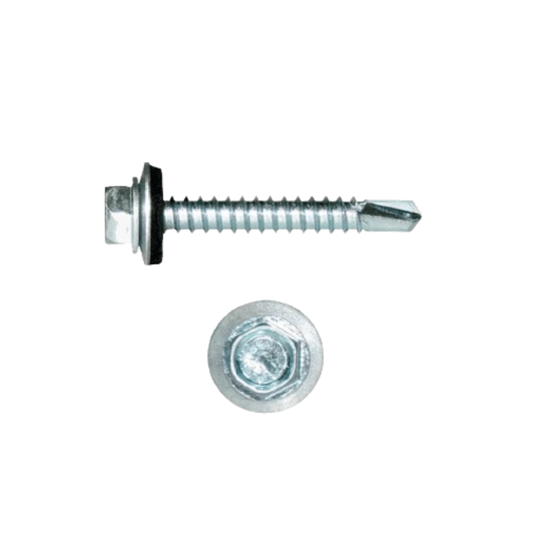 TORNILLO AUTOPERFORANTE PUNTA BROCA SIN ARANDELAS DE NEOPRENO ZINCADO N°9 ARAGCU OUTLET