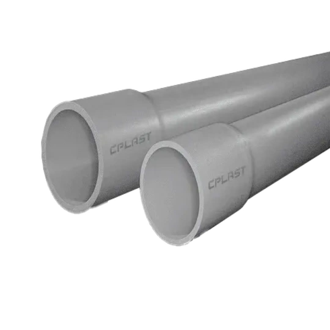 TUBO CONDUIT PVC SCH80 3''X10FT C/EMBONE CONFORMS TO STD UL651 CPLAST