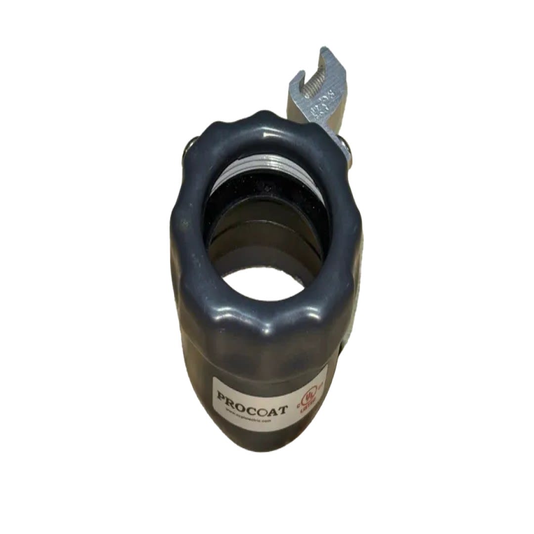 TUERCA BUSHING DE HIERRO 3'' REVESTIDA DE PVC C/TERM. AL 1-0-8AWG UL PROCOAT2