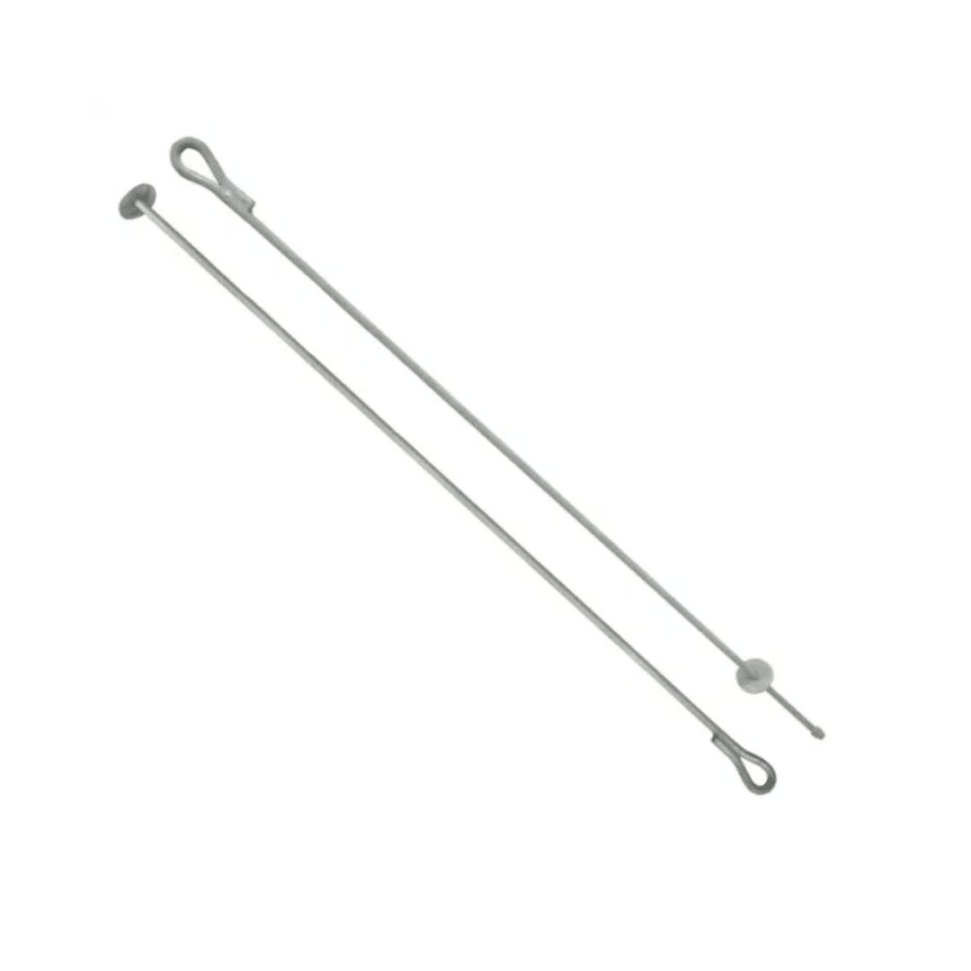 VARILLA DE ANCLAJE FORJADA OJAL SOLDADO 1'' X 2400MM GALV CALIENTE ARAGCU RT1