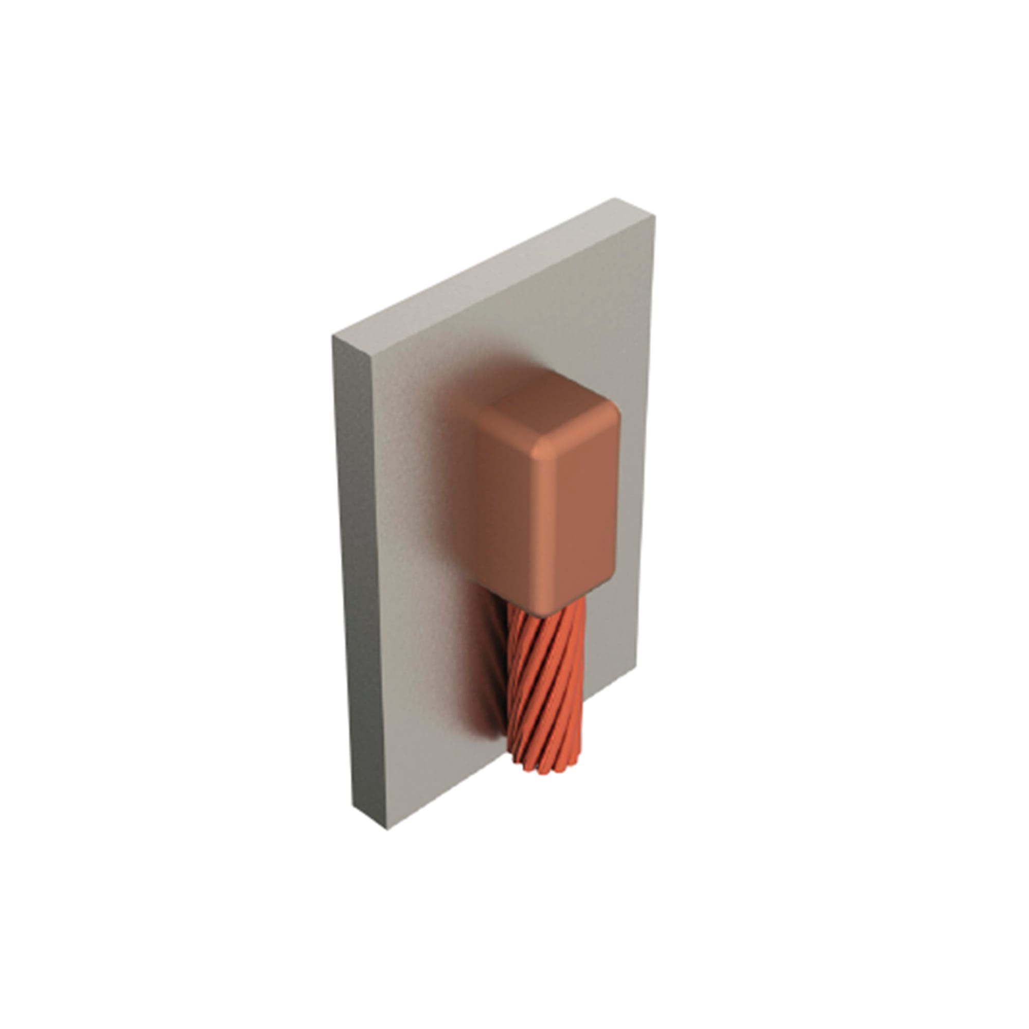 MOLDE CADWELD TIPO VB PARA CABLE 2/0 AWG A ESTRUCTURA (POS. EEREENDICULAR) CADWELD