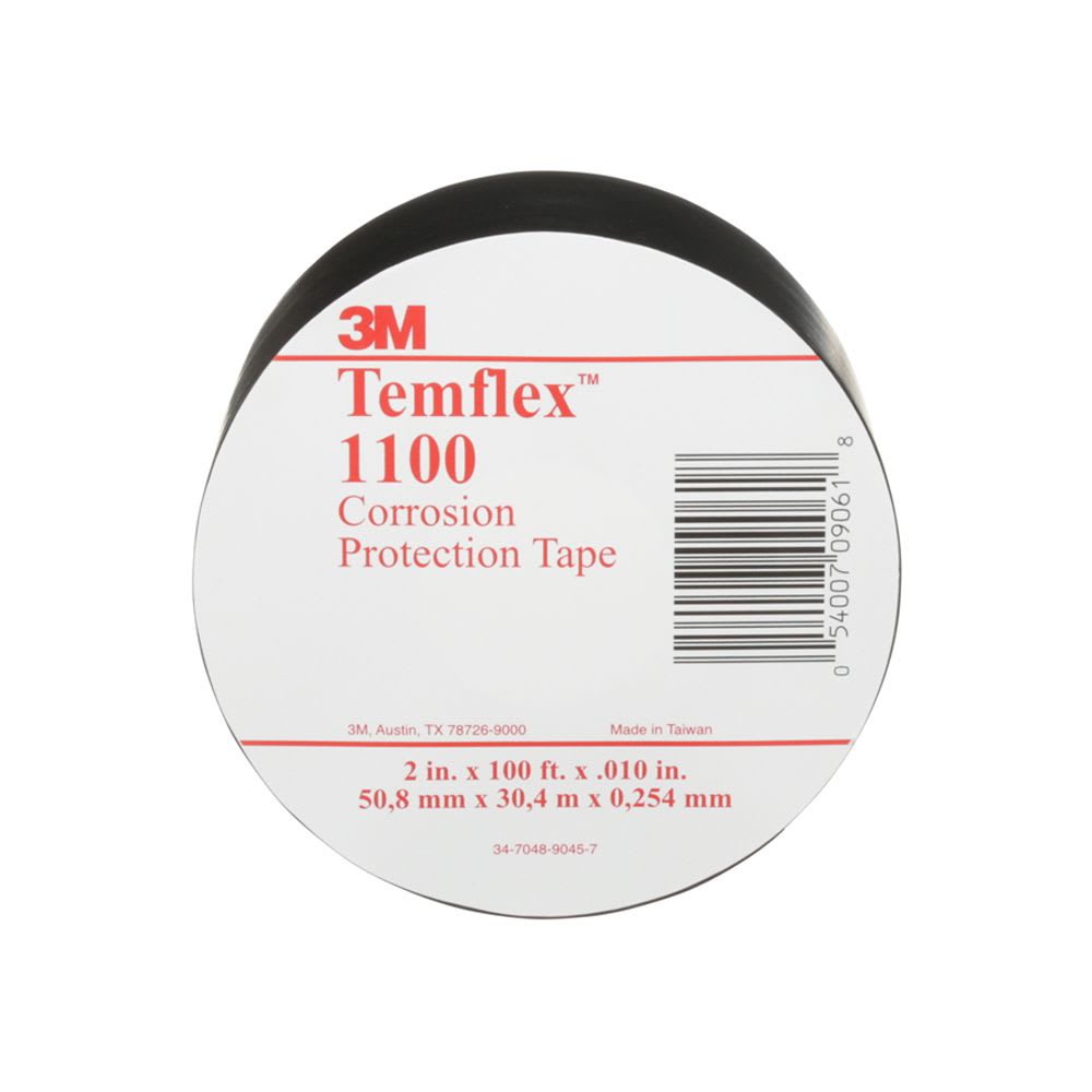 CINTA AISLANTE VINILICA TEMFLEX 1100 2''X30MTS NEGRO WE000000623 3M1
