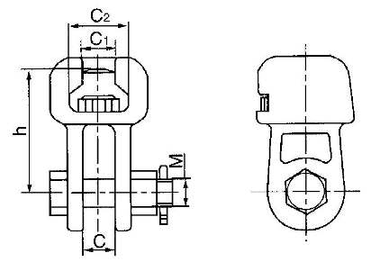 ADAPTADORES HORQUILLA DE ENCHUFE MODELO WS-7 XP-7 ARAGCU HE2