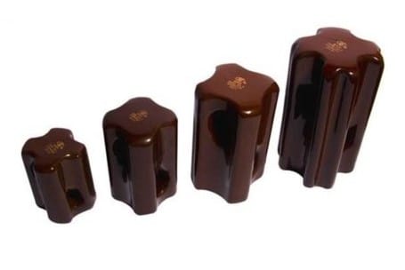 AISLADOR DE PORCELANA TIPO TRACCIÓN ANSI 54-3 AB-KRAFT