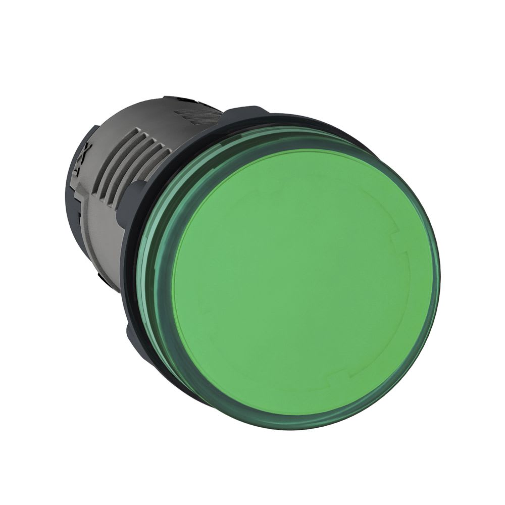 PILOTO VERDE 220V 22MM IP65 PLASTICO XA2EVM3LC SCHNEIDER ELECTRIC