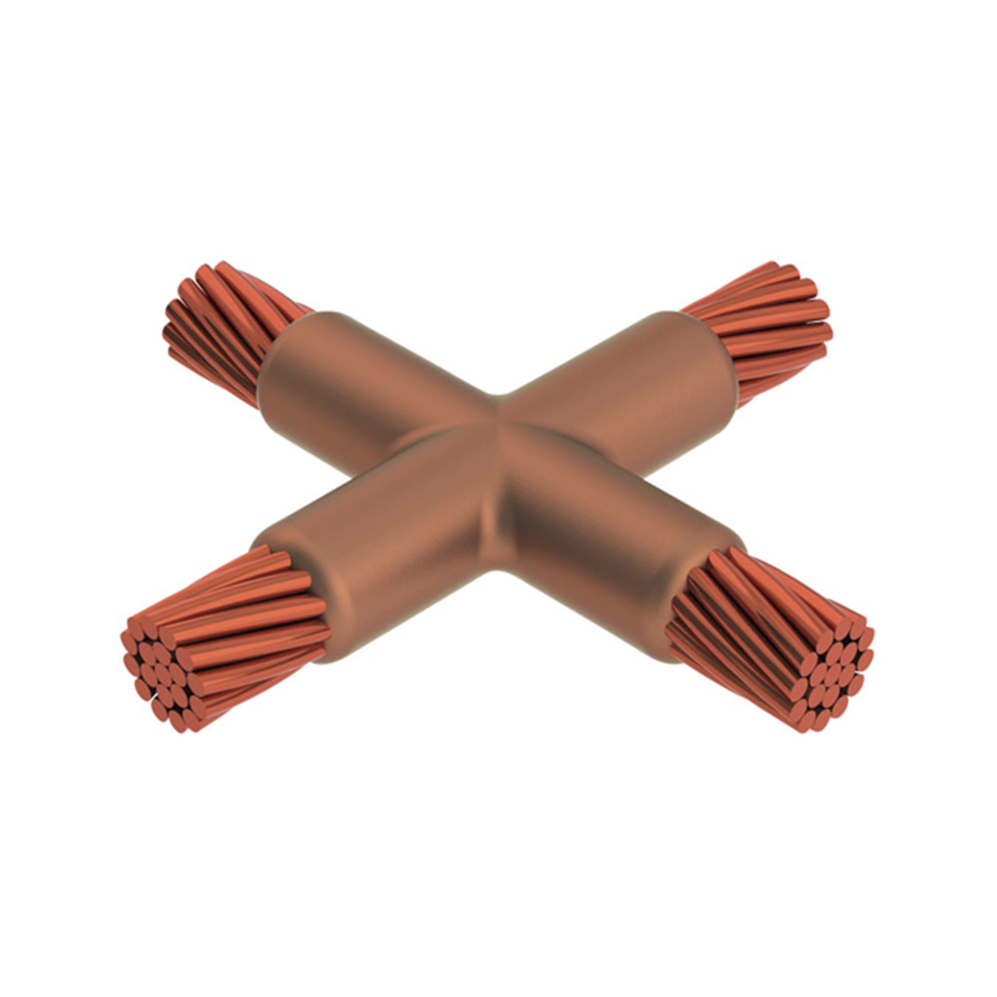 MOLDE CADWELD HORIZONTAL «X'' 4/0 A 2/0 ERICO CADWELD