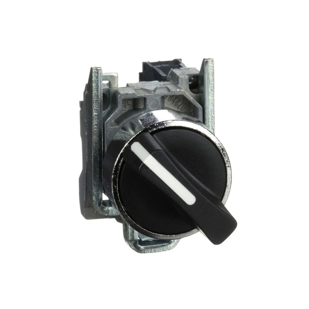 SELECTOR MANIJA CORTA NO LUMINOSO 2 POSICIONES FIJAS 22MM 1NA IP65 XB4BD21 SCHNEIDER ELECTRIC