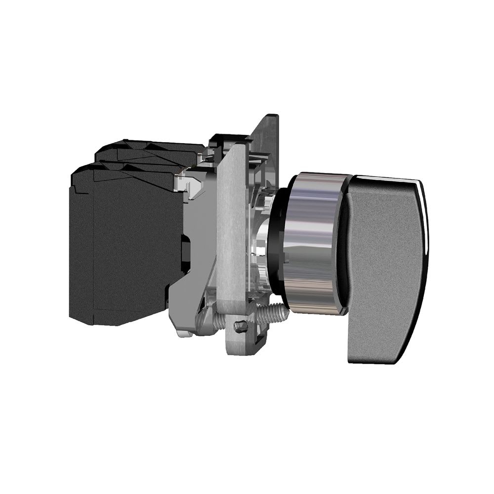 SELECTOR MANIJA LARGA NO LUMINOSO 2 POSICIONES FIJAS 22MM 2NA IP64 XB4BJ21 SCHNEIDER ELECTRIC1
