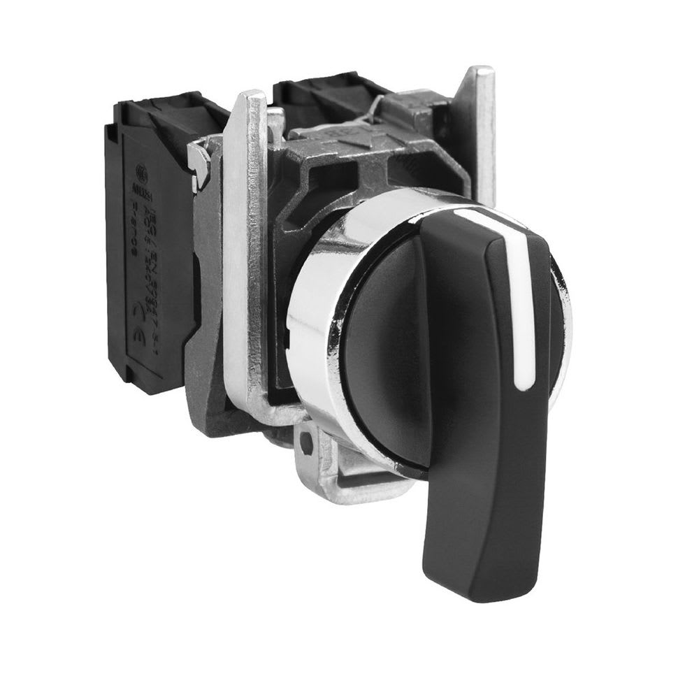 SELECTOR MANIJA LARGA NO LUMINOSO 3 POSICIONES FIJAS 22MM 2NA IP65 XB4BJ33 SCHNEIDER ELECTRIC1
