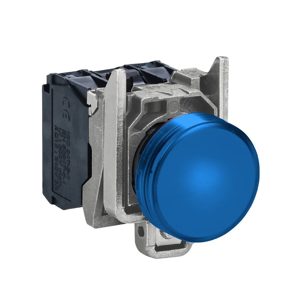 PILOTO AZUL LED 24VAC/DC 22MM IP65 XB4BVB6 SCHNEIDER ELECTRIC