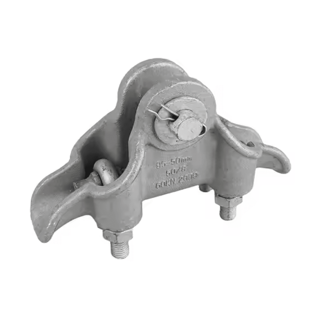 GRAPAS DE SUSPENSION ALUMINIO (TIPO BARQUITO) MODELO XGH-11 Ø44.50-57.20MM ARAGCU HE1